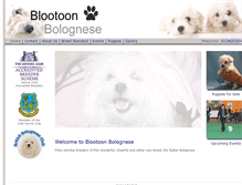 Tablet Screenshot of blootoonbolognese.co.uk